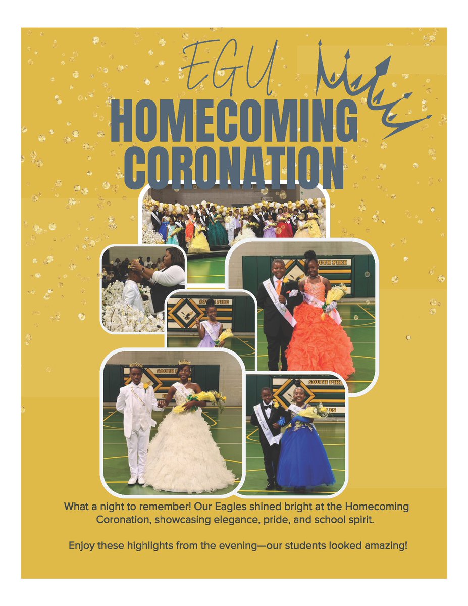 What a night to remember! The EGU Eagles dazzled at the Homecoming Coronation 2025, filled with elegance and school spirit. Huge thanks to everyone who made it a success! 🎉 #EGUWay #Homecoming2025 edl.io/n2116760