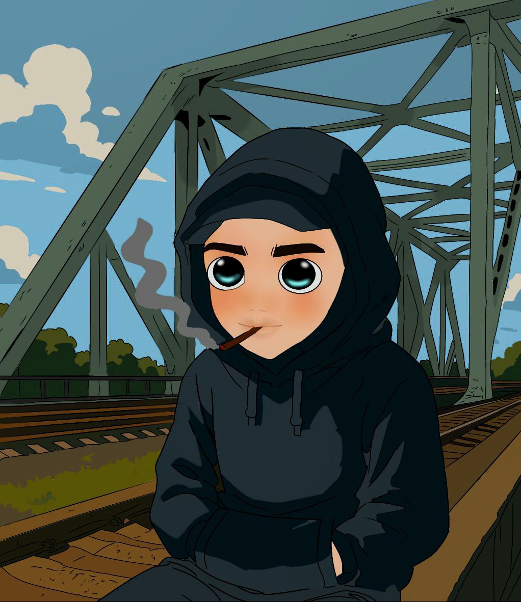 Hood up, 🚬 chill mode on.

Invite your friends, earn Free Mint Pass  👀
Join the Discord 🥷 don’t miss it.