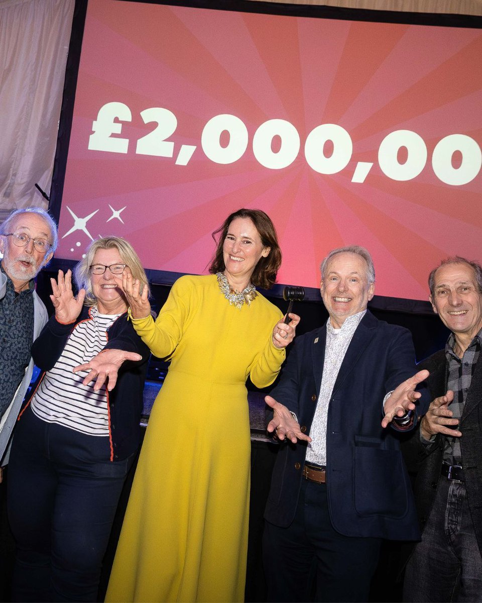 WOW. Together, we have raised £2 MILLION! 🎉🎉🎉 

Our third trail ended in spectacular fashion last night as every sculpture found a forever home, all to help sick children and babies at Bristol Children’s Hospital and St Michael’s Neonatal Intensive Care Unit. 💙 

To everyone