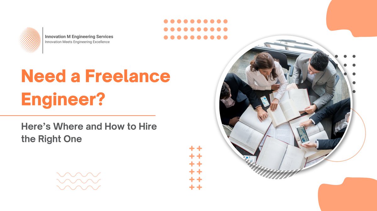 innovationms1's tweet image. Discover why hiring a freelance engineer is the smartest move for today’s fast-paced industries and how IME helps you find the right fit.

Read Full Article: imengineeringservices.com/need-a-freelan…
.
.
.
#FreelanceEngineer #CivilEngineer #EngineeringServices #imengineeringservices