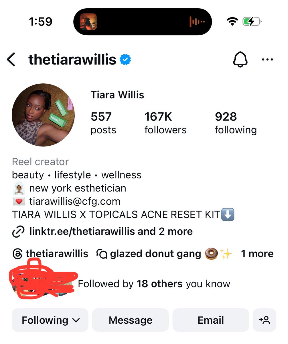DejaBru_'s tweet photo. @thetiarawillis Been following since makeupforwoc!! https://t.co/KoyXuBpiAM