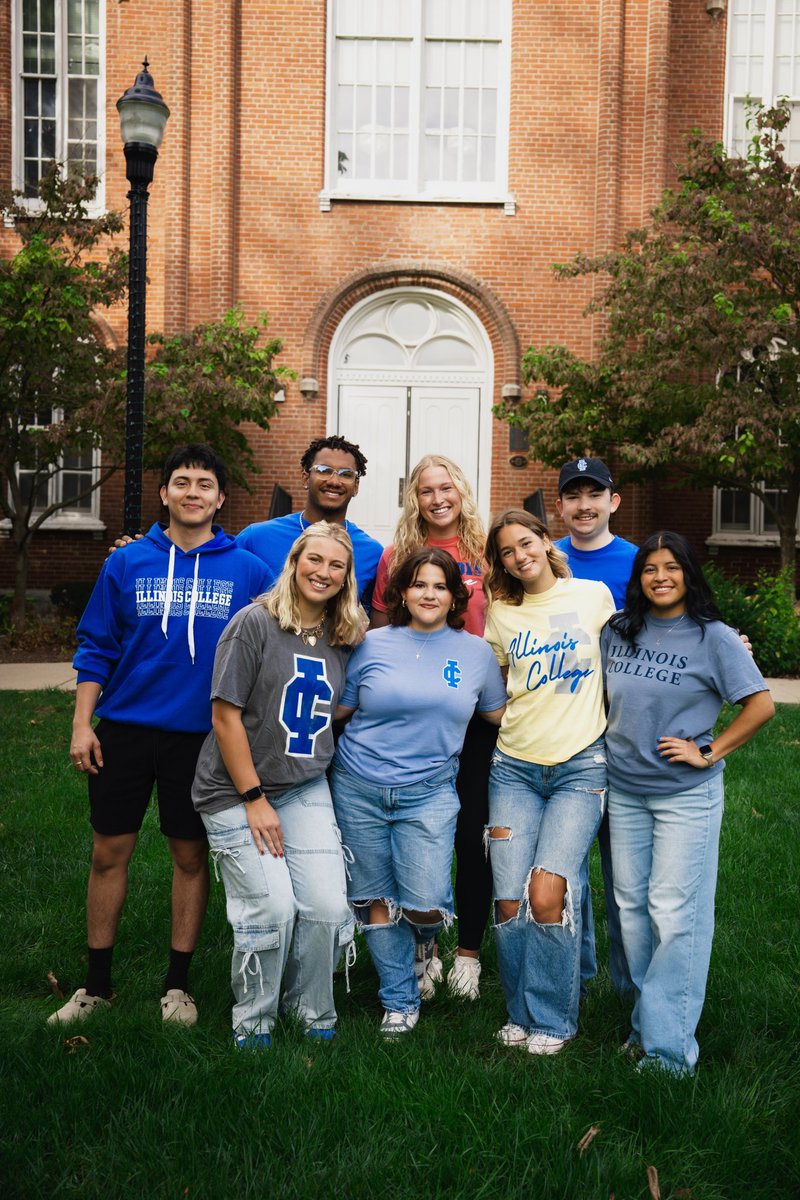 ictrueblue's tweet photo. Whether youβre a student, alum, or future Blueboy or Lady Blue, show your IC pride this Homecoming! π Pick up your favorite IC spirit wear at the store! Open 9-4 Friday and 9-5:30 Saturday! #IllinoisCollege #ICHoco25 https://t.co/dFN0dzhrzv