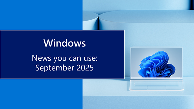 MSWindowsITPro's tweet image. Windows 11, version 25H2 is here! 

Bringing Wi-Fi 7, new Intune updates, AI features in File Explorer &amp;amp; more. Stay ahead on IT, security &amp;amp; lifecycle milestones.

👉 Full blog: msft.it/6014sxM7i

#Windows11 #Intune #WiFi7