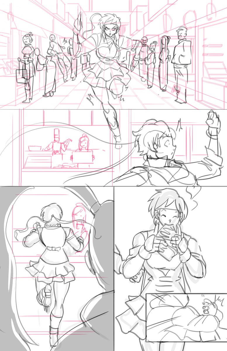 quick look in to my process. this was rom Street Fighter Masters: Game Gals no.1 