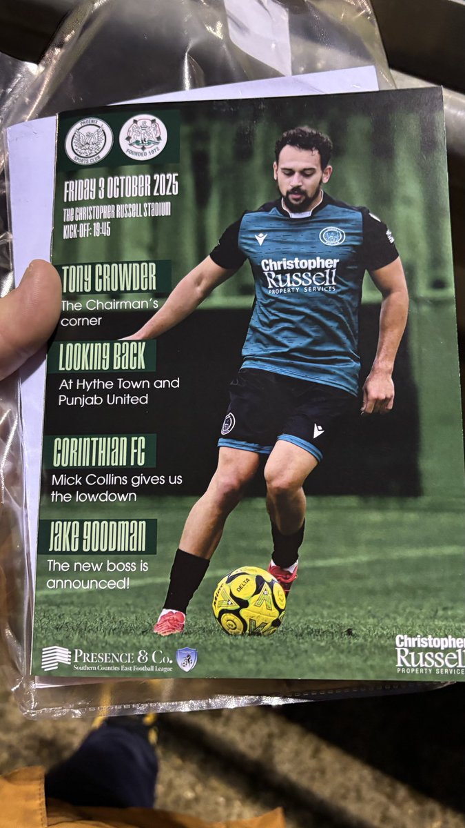 Ground 646 - <a href="/phoenixsportsfc/">Phoenix Sports Club</a> vs <a href="/CorinthianFC/">Corinthian FC</a> - Southern Counties East Football League Premier Division #groundhopping ⚽️⚽️⚽️⚽️