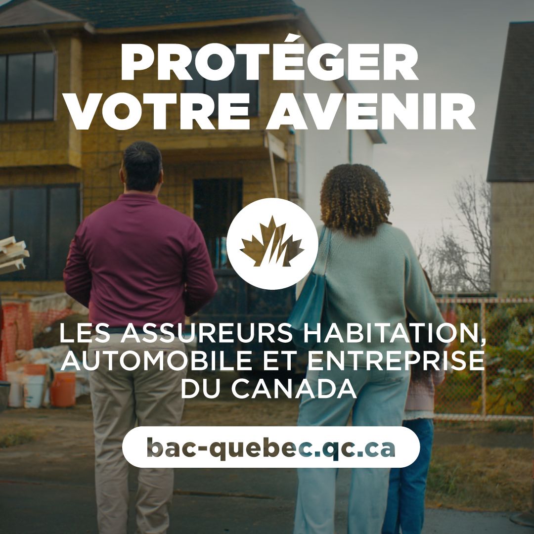 On le voit. La météo extrême est là. Tout comme les 160 000 professionnels qui travaillent dans l’industrie de l’assurance au Canada qui aident à protéger et à réouvrir ce que nous chérissons.