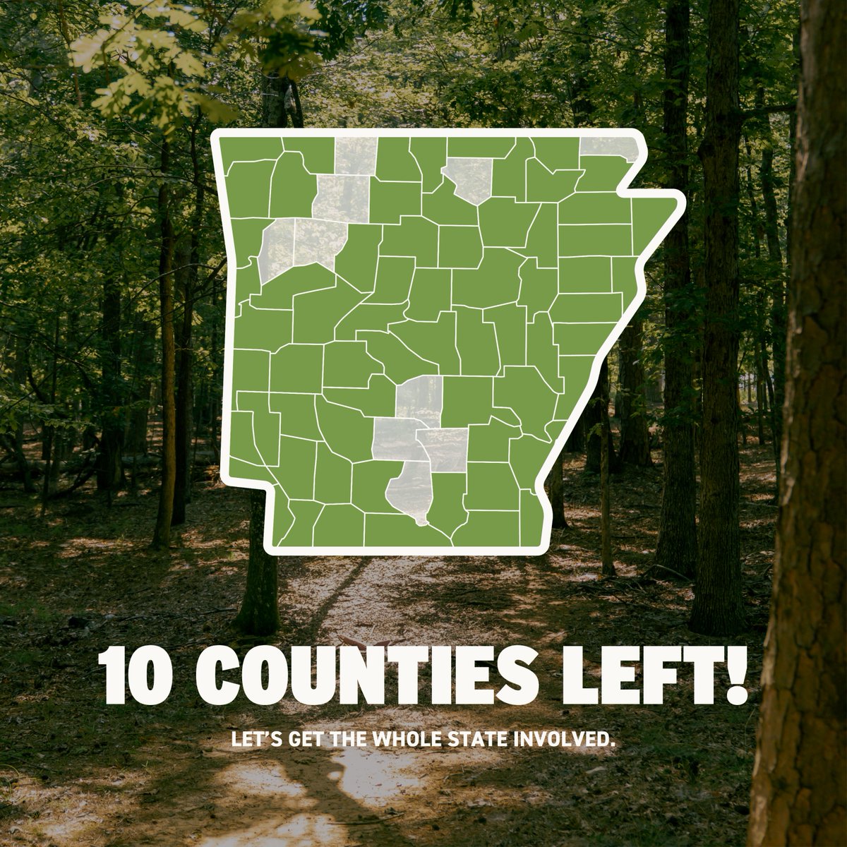 KeepARBeautiful's tweet image. We can do this! These 10 counties still need cleanup events. Be a leader! Sign up today for the Great Arkansas Cleanup. #keepARbeautiful keeparkansasbeautiful.com/get-involved/c…