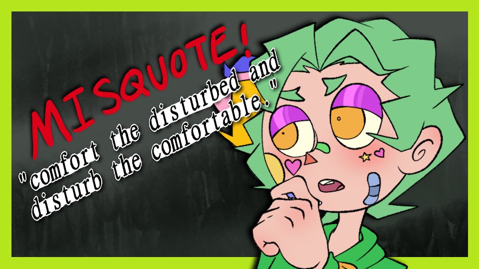 New Video out this evening!

"The Comfort of Horror"
Today we're looking at a prolific misquote and how it is applied to the horror genre

Tune in at 3pmPDT/6pmEST on YT! 💚