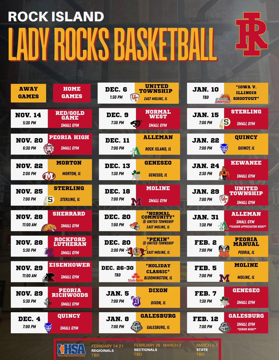 It's about that time of year! Lady Rocks Basketball is almost here! We have a very competitive schedule, including a loaded Thanksgiving Holiday Tournament!  We are excited to get started! It is going to be an exciting season for sure!!!  
#TW3 ❤️💛🏀💪🏿
picture by: Coach B. Hall