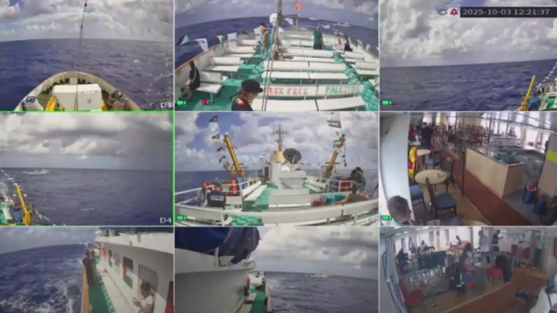 🔴 Özgürlük Koalisyonu Filosu: 

"Gazze için İtalya'dan çıkan 11 gemi yoluna devam ediyor."