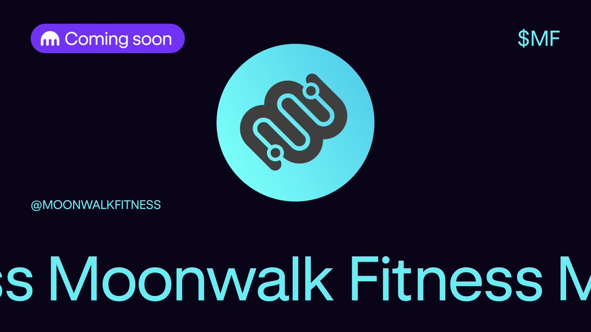 Coming soon on Kraken 👀

$MF by <a href="/moonwalkfitness/">Moonwalk Fitness 🌓👟</a> 

Deposit today: p.k.xyz/9f1e/MF