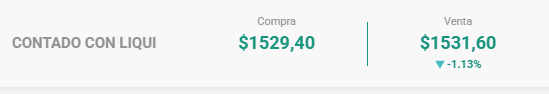 para que veas que se viene la devaluta.