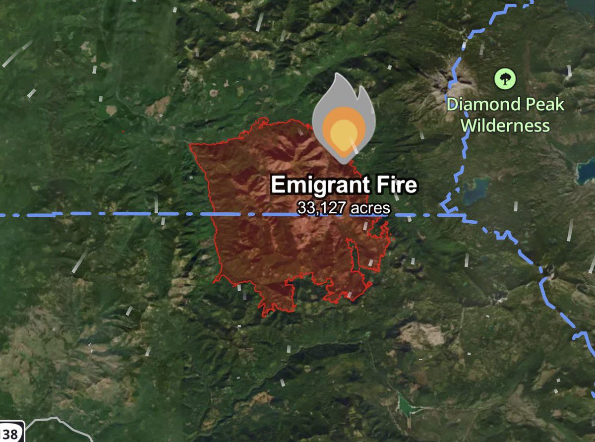 WCTOfficialYT's tweet image. 11 am advisory | the #Emigrantfire 

crews are continuing to be released from their duties as the fire continues to be significantly contained, suppression repair and patrolling operations continue to be the top priority and are near completion