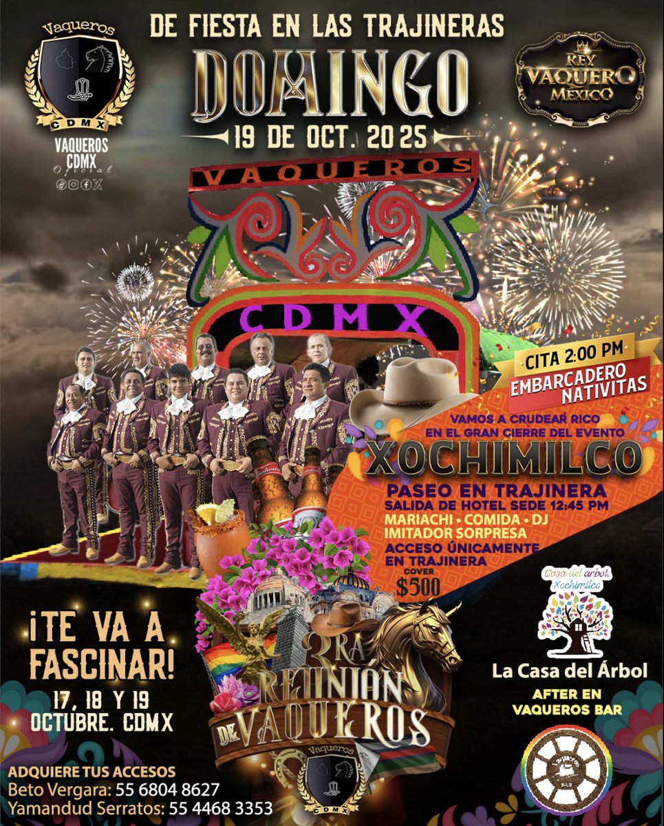 Vaqueros_Cdmx's tweet photo. https://t.co/9KDU3F2Rd9
#TerceraReunion
#VaquerosCDMX
#Xochimilco
#Vaqueros 🏳️🌈
@ANDOCONOCIENDO
@revistaboysmx
@DONDEIRweb
@dondejotear
@TurismoLGTB https://t.co/Irq8xUQZyX