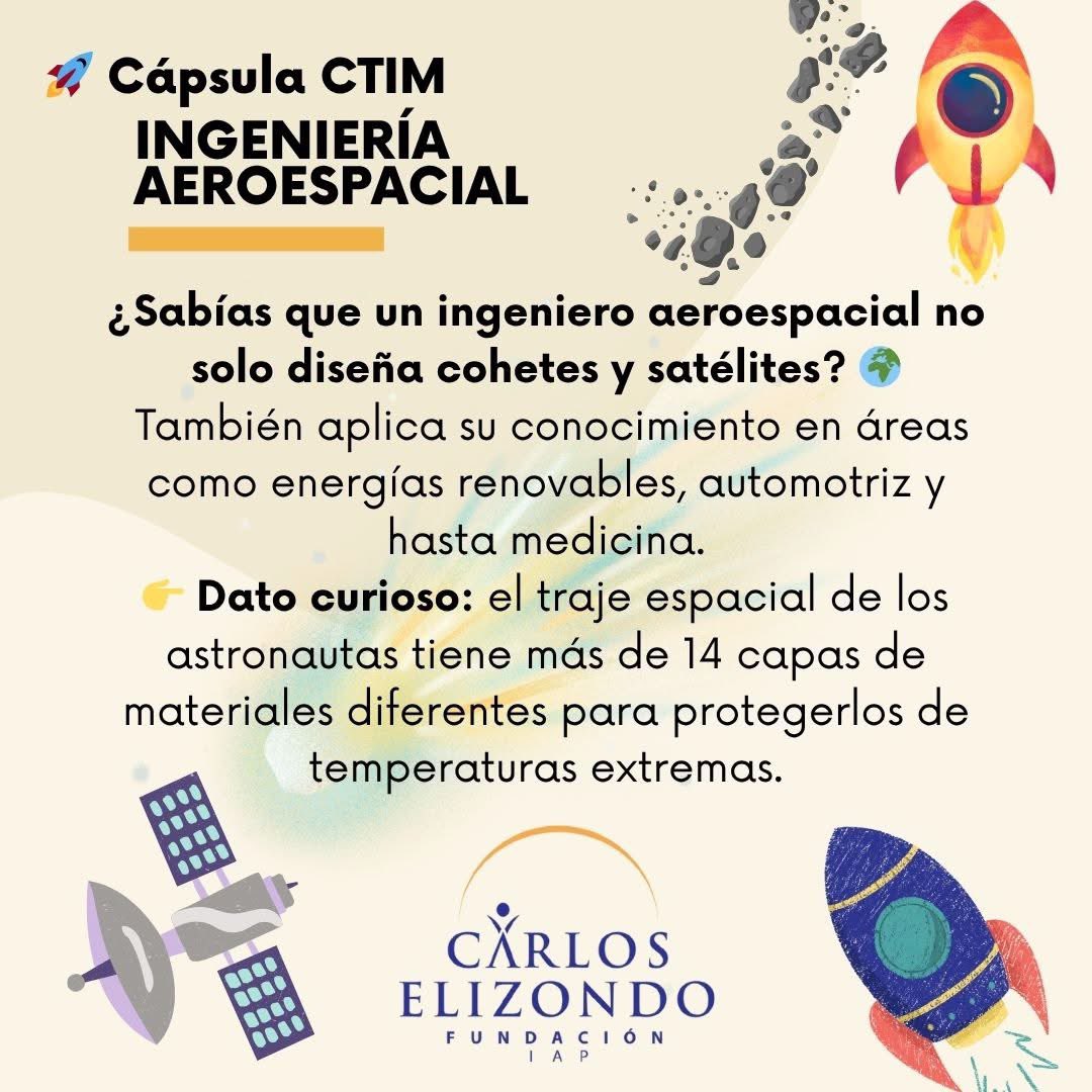🚀 Cápsula CTIM |💡 Una carrera que combina ciencia, tecnología e innovación para llevarnos más allá de los límites.