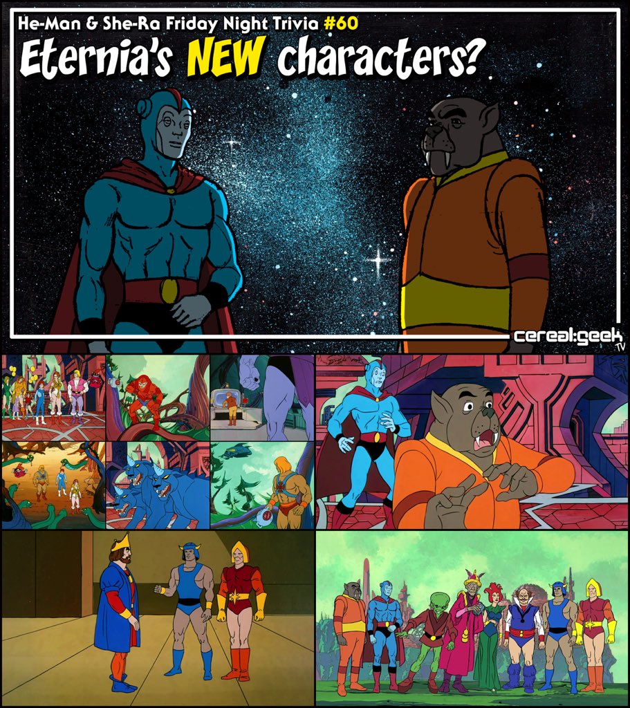 He-Man and She-Ra Friday Night Trivia EPISODE #60 - In this video I showcase a certain season two episode of He-Man and the Masters of the Universe, and the plethora of bizarre characters that appear in it! :) - youtu.be/Ri6sq_klx68