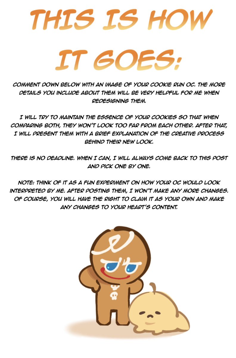 solar_tiny's tweet image. I am open to any OCs you guys want me to redesign! 
#cookierunoc #cookierunkingdom #cookierunovenbreak