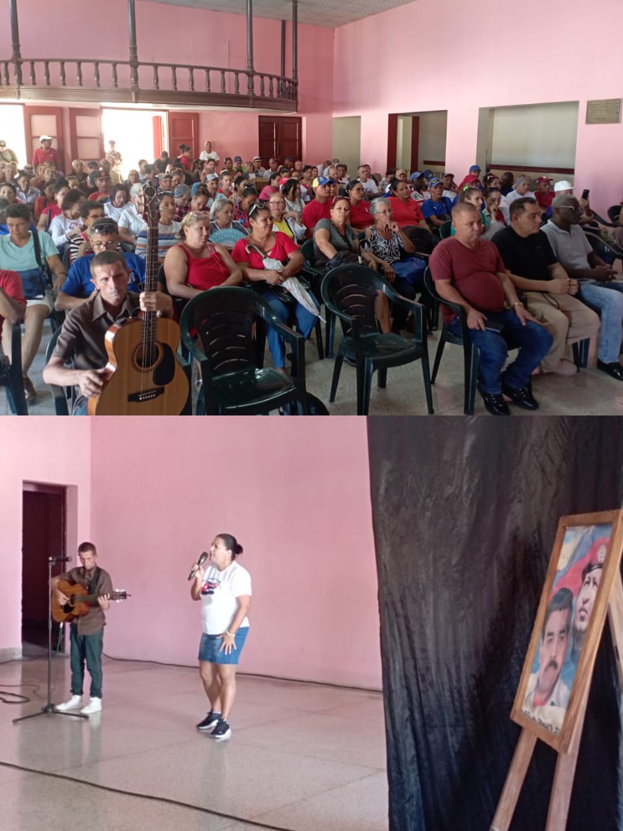 YMarquezSanchez's tweet photo. #FreyreLaTierraMásHermosa
Se suma la @BjmFreyre a trabajadores de Educación,Cultura, INDER,Salud, demás organizaciones Políticas y de masas, a variadas actividades en apoyo a la hermana República Bolivariana de Venezuela.
#RaícesQueForjanHistoria
#CubaConVenezuela
#21AñosBJM https://t.co/tDExvcGbQw