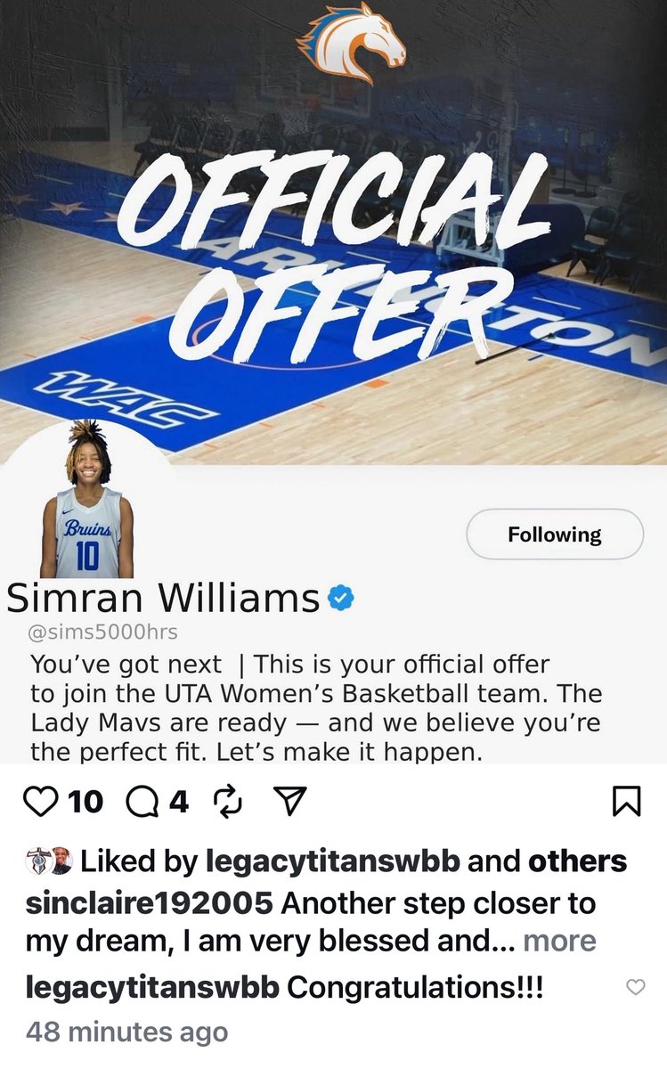 Simran Williams tweet media