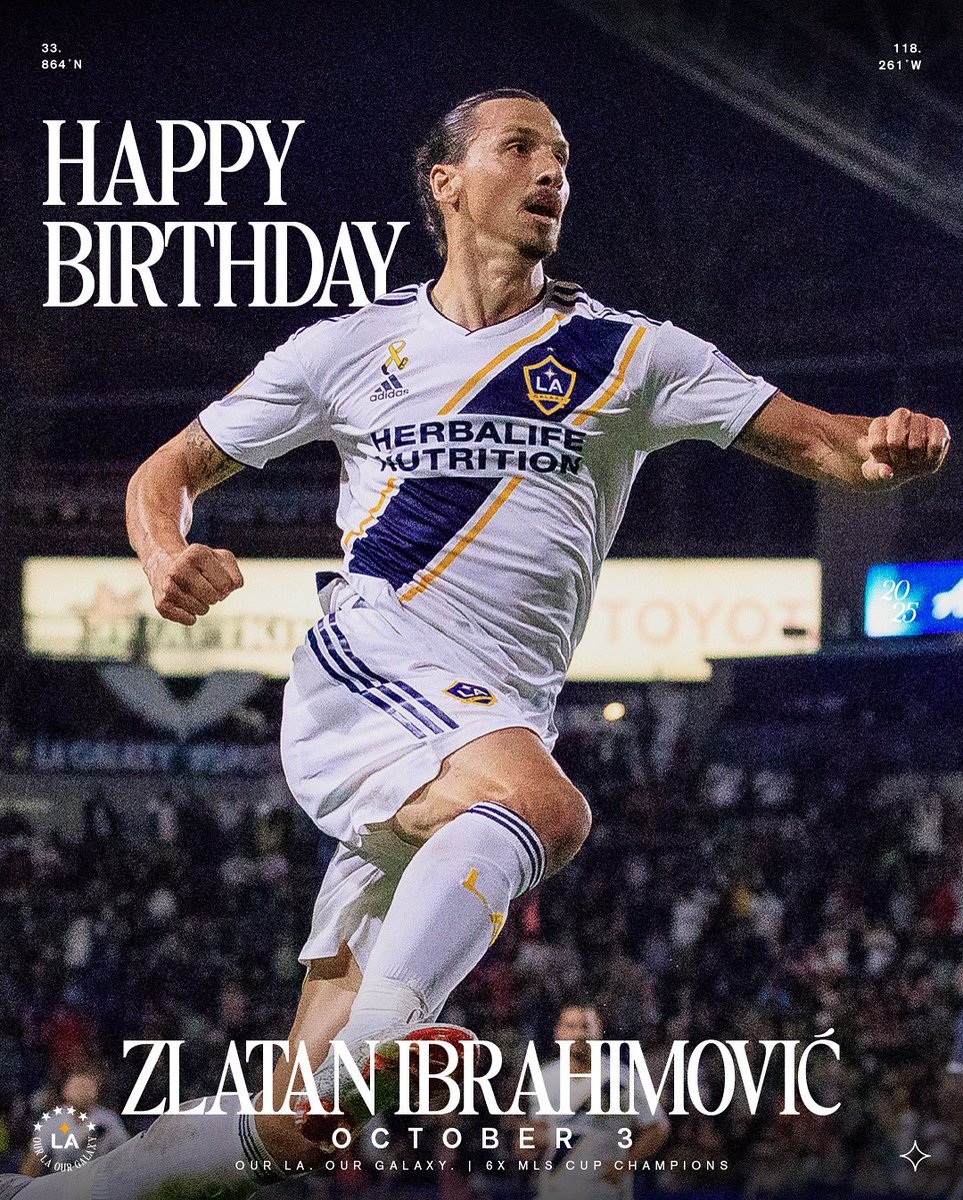 Happy birthday <a href="/Ibra_official/">Zlatan Ibrahimović</a> 🦁