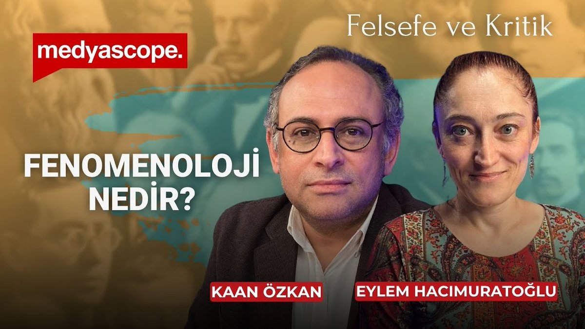 🔵Fenomenoloji nedir? 

🔵Fenomenolojik hareket, felsefi düşüncenin akışı içerisinde nasıl bir dönüşümü temsil ediyor? 

💬Kaan Özkan’ın konuğu Eylem Hacımuratoğlu anlatıyor 

⏰Felsefe ve Kritik yeni bölümüyle yarın 20:00’de Medyascope’ta şimdi Youtube katıl üyelerine özel