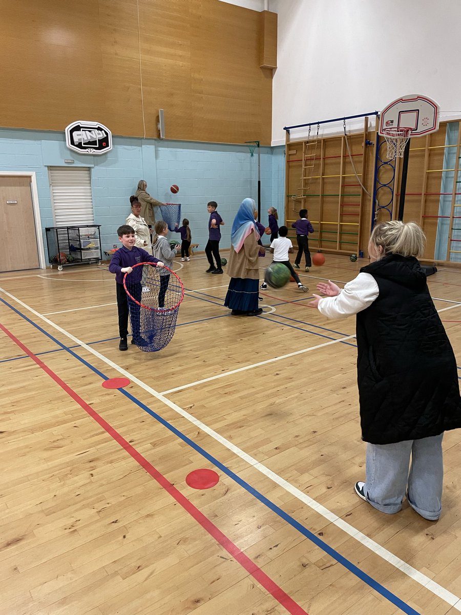 First success cafe of the year, it was lovely to see so many adults taking part in our sports activities with their little ones ❤️<a href="/ASP180/">All Saints Primary School, Greenock</a>