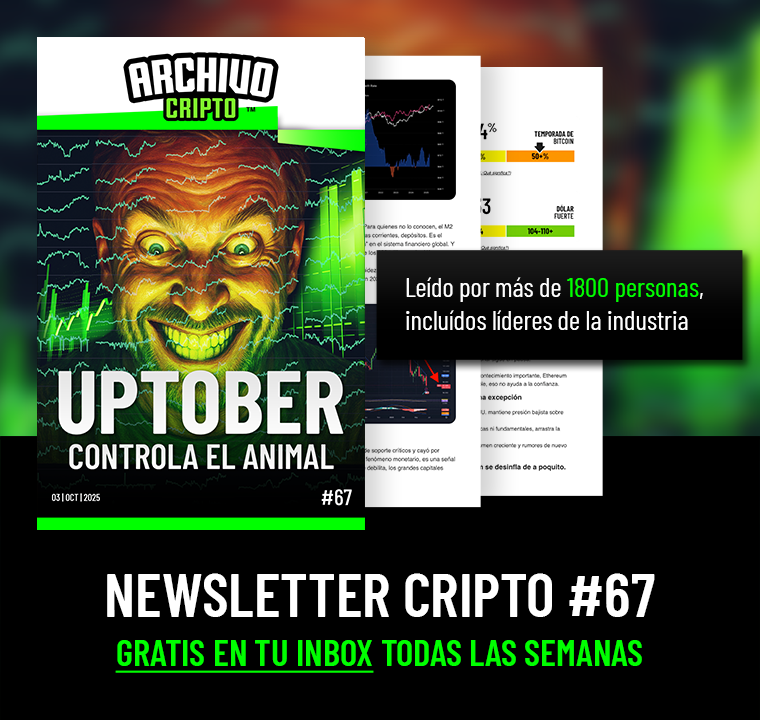 archivocripto's tweet photo. 📈 HOY EN CRIPTO! Todo lo que tenés que saber sobre UPTOBER en mi newsletter! 

No te lo pierdas! 

🚀 Leído por más de 1800 personas y líderes de la industria!

https://t.co/tdQoaxYjsL