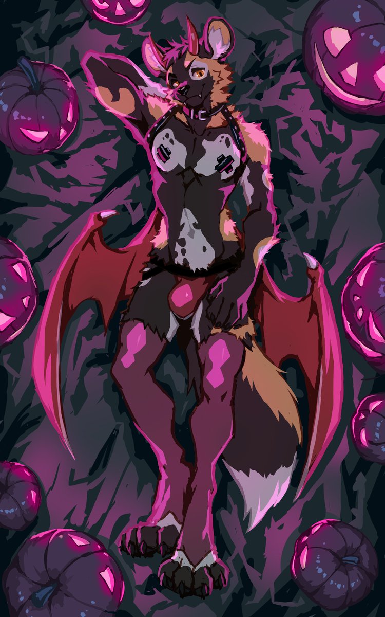 #furryartwork 
is it spooky season yet? 🎃
🎨 by <a href="/KogiKogiKogi1/">KogiKogiKogi ✨</a>