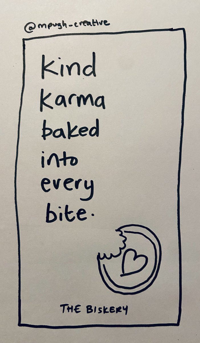 One Minute Brief of the Day: 
Create posters to Spread Kindness in Biscuit Form with @TheBiskery #SayItWithTheBiskery 🍪 <a href="/OneMinuteBriefs/">One Minute Briefs ⏱️</a>