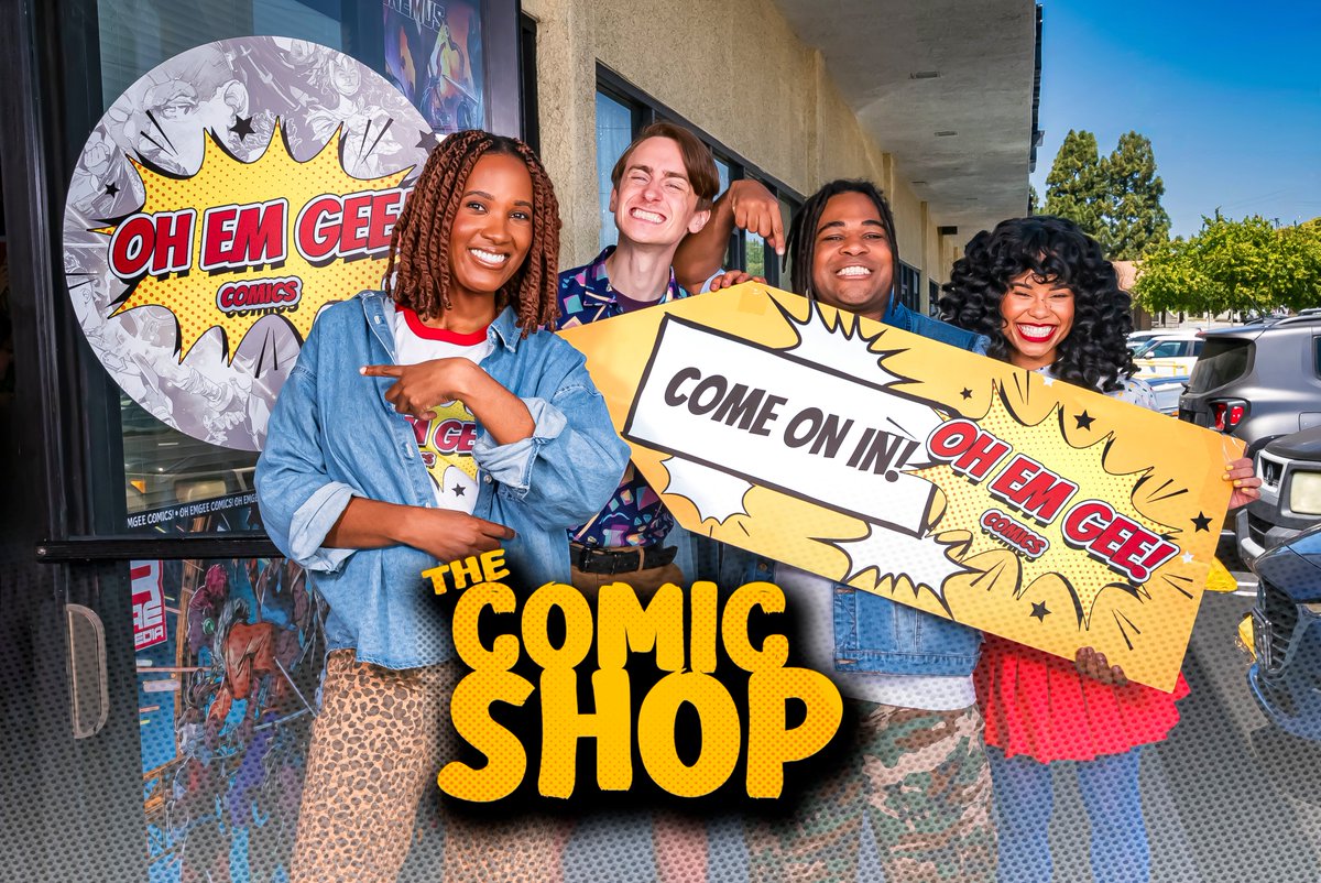WELL FOLKS. The season finale is now LIVE. Thank you all for tuning in every week! From the kickstarter to this! Crazy!!! We'll see you again at OhEmGeeComics soon. #TheComicShopSeries
