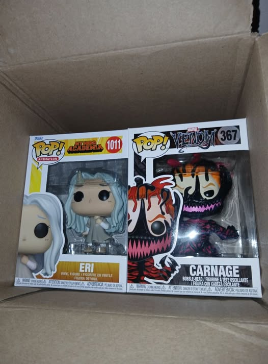 Shout to Josh Ceros for sending these 2 cool Pop figures our way!

Reminder that P4P will be set at #Brickonomicon tomorrow and Sunday collecting toy donations for Emory Valley Center so please come and support the show if you can.