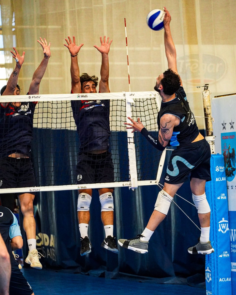 #LVA Hoy nos medimos ante San Lorenzo en un partido amistoso ⚡️🏐

Un paso más en nuestra preparación rumbo a la Liga de Voleibol Argentina 2025/26 🔥

#VamosCiudad