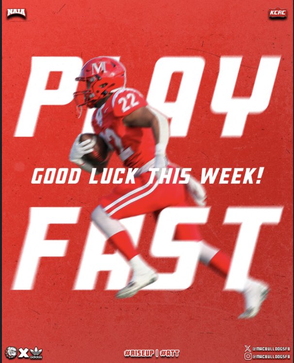 Thank you <a href="/MACBulldogsFB/">McPherson Football</a> <a href="/CoachLeppke/">Mitch Leppke</a>