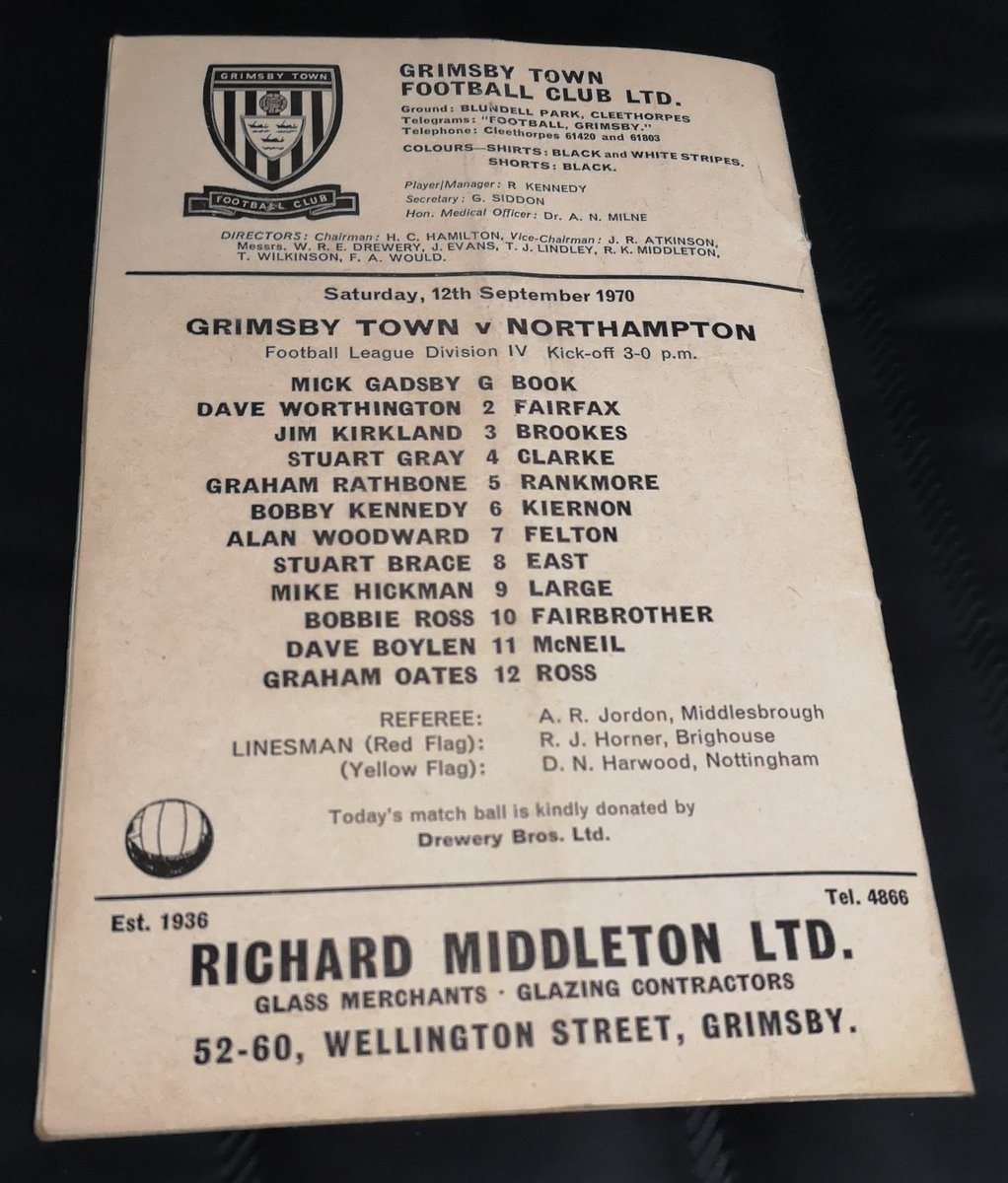 young__nigel's tweet image. RIP Michael &apos;Mick&apos; David Gadsby (Aug 1947-July 2025) who played twice in goal for Town in Sept 1970 on loan from York: 
12th #GTFC 0-2 Northampton (also Stuart Gray&apos;s debut; Jackie Bestall was there) 
19th Peterborough 1-1 #GTFC 
dorsetecho.co.uk/notice/3068712… @MarinersArchive 
1/4