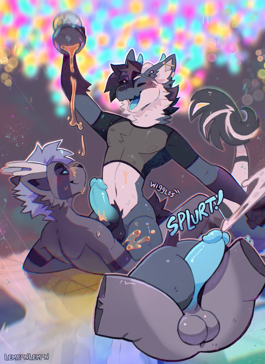 When the night heats up, we go wild !!🪩

🎨: <a href="/lemeonlemon/">Lemeonlemon</a>