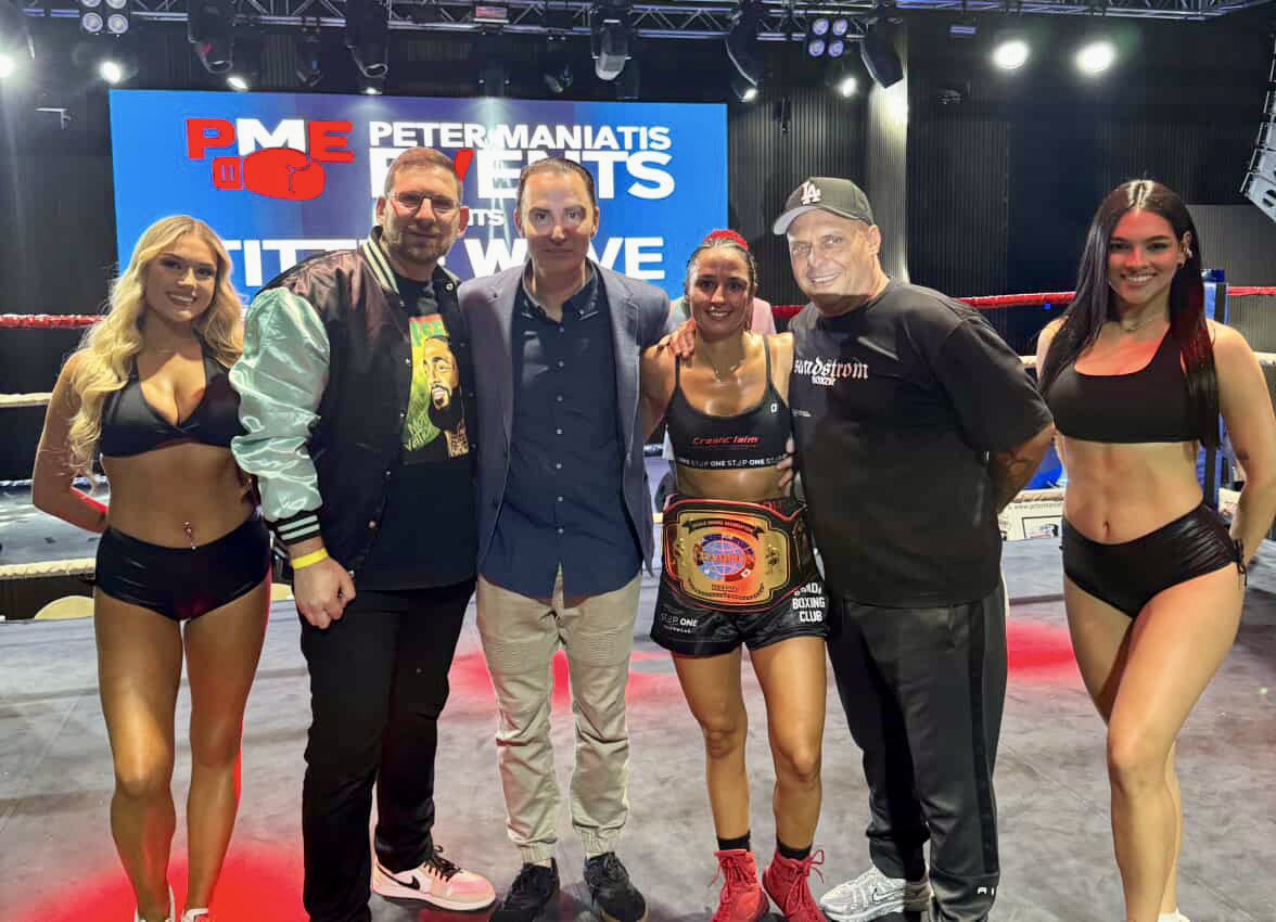 Australia’s <a href="/sandstromboxer/">Linn Sandstrom</a> (11-4-3, 2KOs) with a unanimous decision win over
Thailand’s Kanokwan Wirunpat (4-4, 4KOs) to become the WBA 112lb Oceania champion🇦🇺 
📸 <a href="/PeterManiatis/">Peter Maniatis</a>