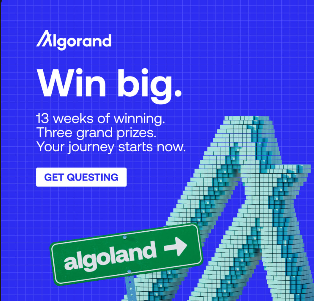 Algoland Adventure Begins! Algorand’s 13-Week Epic Campaign 

Hey #Algofam! 🌊 The Algorand Foundation has launched the ultimate blockchain adventure: **Algoland**! Join this 13-week gamified campaign to explore DeFi, NFTs, gaming, and staking while earning points, badges, and