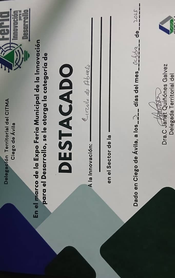 INDER Morón presente en la expo feria de innovación dónde obtuvo exelentes resultados cómo destacado y relevantes 
Muchas felicidades!!!!