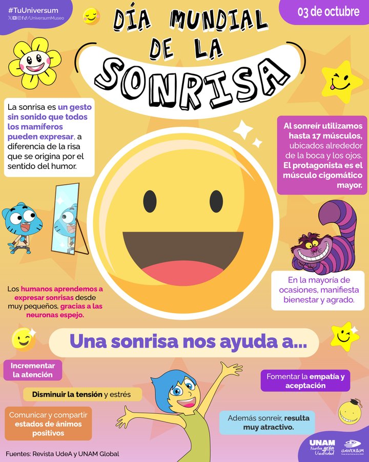 Si algo hace la diferencia es ver una cara sonriente.

Vive que la vida es corta

Sonríe más