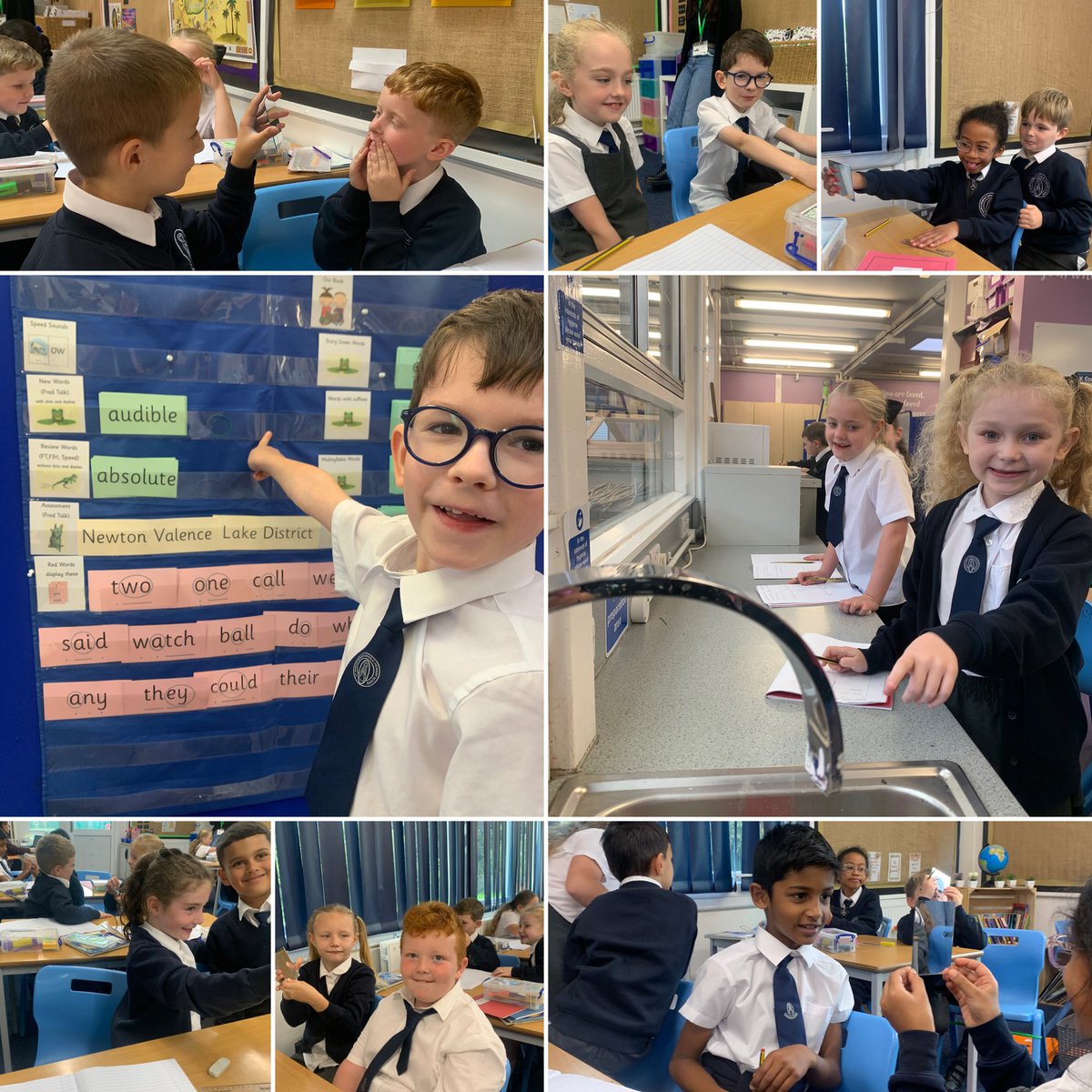Image for the Tweet beginning: This week, Class 6 continued