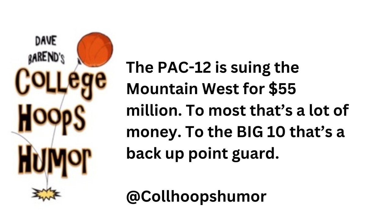 CollHoopsHumor's tweet image. #FridayFunny I hope. THX all @KiwiMutt @ChicoLoco18169 @SantosJlorenzo @ScottsdaleVeins @SteveHiegel @manzobeat @gpan197524 @rudedogreyes @Victorm78801770 @TuckerDaleBooth #collegebasketball #B1G #PAC12 #humor #comedy #jokes #basketball #FridayFun #FridayFunDay