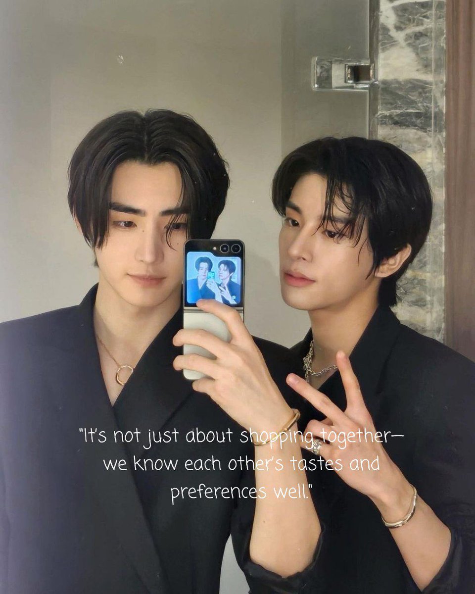 soulliesfilms's tweet photo. Enhypen Japan Official Magazine 2025

🦮: I also feel like we’ve come to rely on each other.

🦮: Even without saying much, I feel like we understand each other.

🦮: It’s not just about shopping together—we know each other’s tastes and preferences well.

Our jakehoon 🥹🫶 https://t.co/BYWfp9bk4B