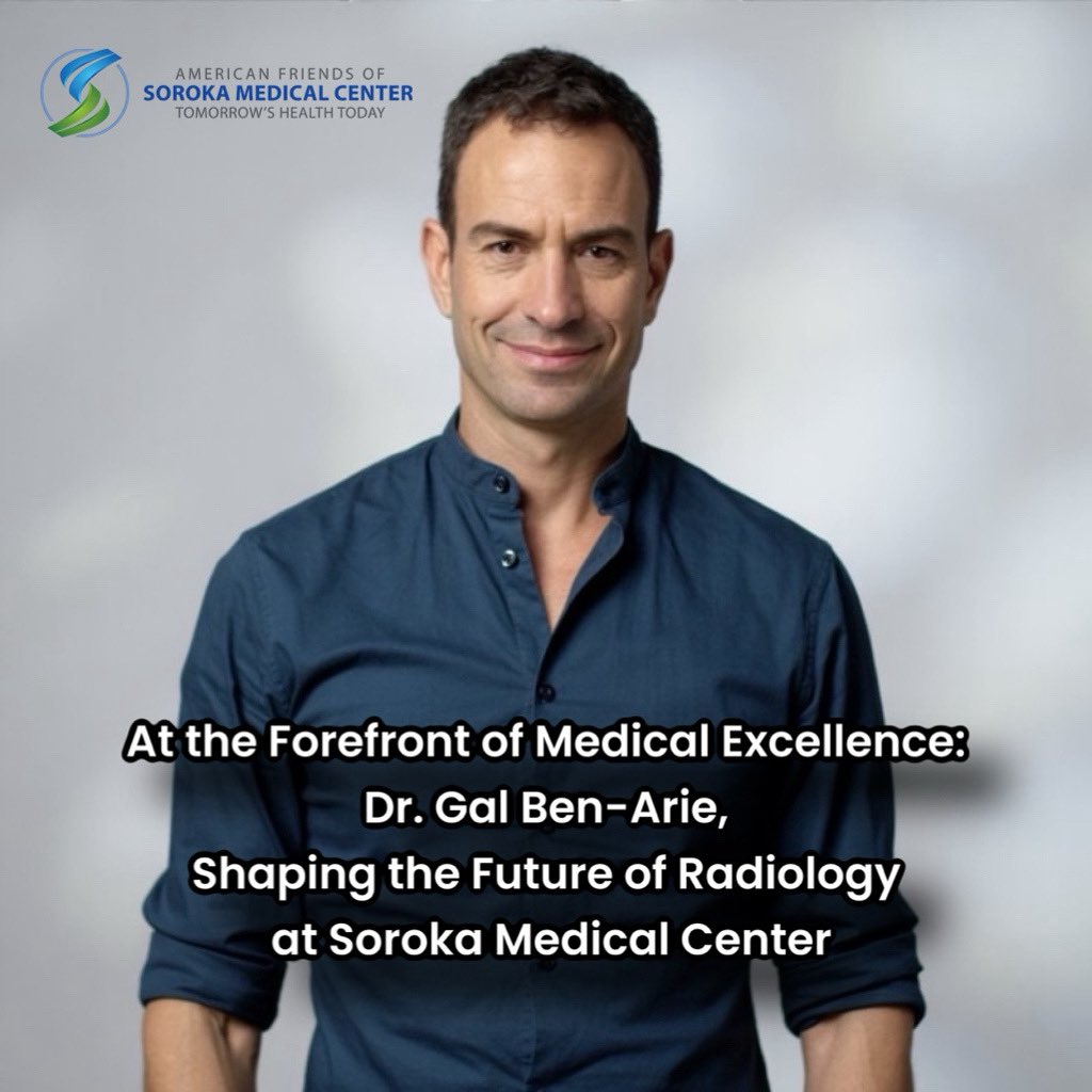 Soroka was recognized in Radiology as a global model of medical excellence.

On Oct 7, our Imaging Dept. treated 400+ casualties under fire, reducing CT times to just 28 minutes. A lifesaving achievement now seen as a blueprint worldwide. 💙💚

🔗 Link to the article below: