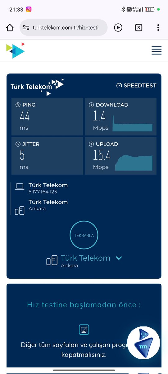 Artık deprem, sel ve doğal afetleri de geçtik. Elektrik kesilince çöken bir mobil şebeke var. Ben her ay bunlara 700₺ üstü fatura ödüyorum. Mobil hatlara bir yaptırım bekliyoruz artık. <a href="/TTDestek/">Türk Telekom Destek</a> <a href="/TCSanayi/">Sanayi ve Teknoloji Bakanlığı</a> <a href="/UABakanligi/">T.C. Ulaştırma ve Altyapı Bakanlığı</a>