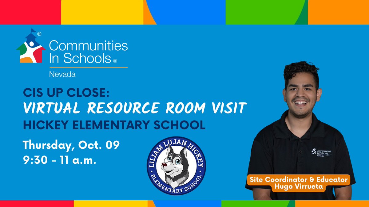 CIS_Nevada (@cis_nevada) on Twitter photo ⏰ Reminder! Our next Resource Room visit is virtual!
📅 Thurs, Oct. 9 | 💻 Online w/ Hugo @ Hickey ES
Perfect if you can’t make it onsite!
👉 Register: bit.ly/45oblR1
#AllinforKids #CISNevada ⏰ Reminder! Our next Resource Room visit is virtual!
📅 Thurs, Oct. 9 | 💻 Online w/ Hugo @ Hickey ES
Perfect if you can’t make it onsite!
👉 Register: bit.ly/45oblR1
#AllinforKids #CISNevada