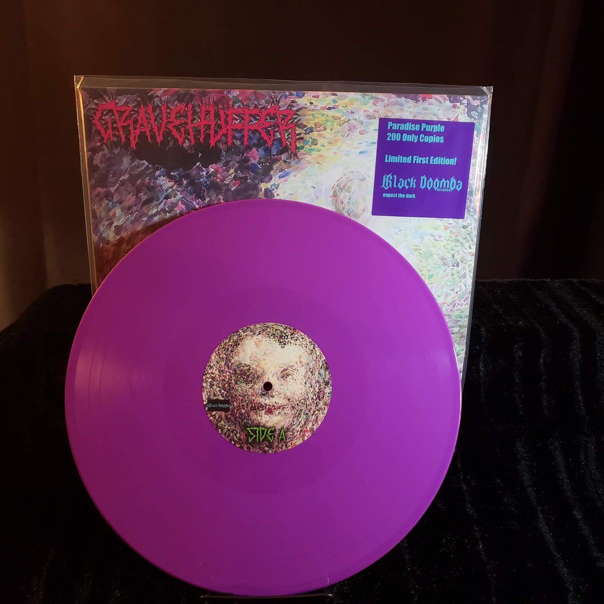 It's Bandcamp Friday, the day a month where Bandcamp doesn't take their cut of our revenue! Buy a record, CD, poster, sticker, pin, guitar pick, etc., right here: gravehuffer.bandcamp.com/merch