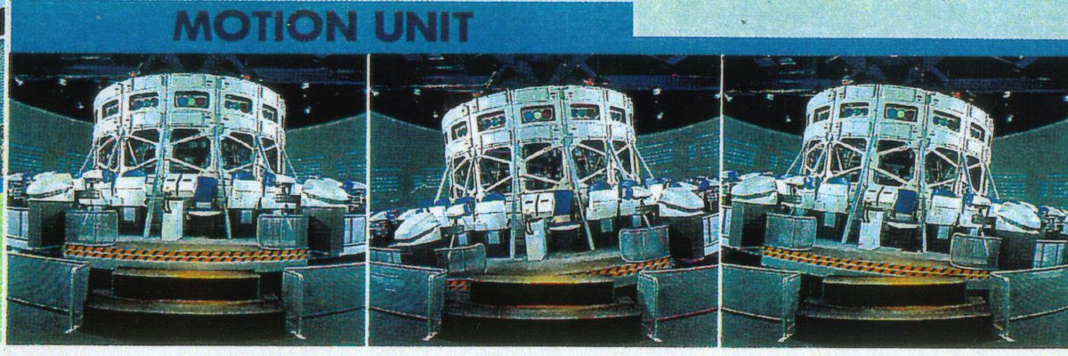 ギャラ3の油圧駆動モデルって、これね(吐血
最大30人乗りの多分世界最大のビデオゲーム

#ナムコ
#UGSF
#ギャラクシアン3
#GALAXIAN3