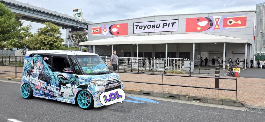 豊洲PITに到着〜
#ヤミパラ