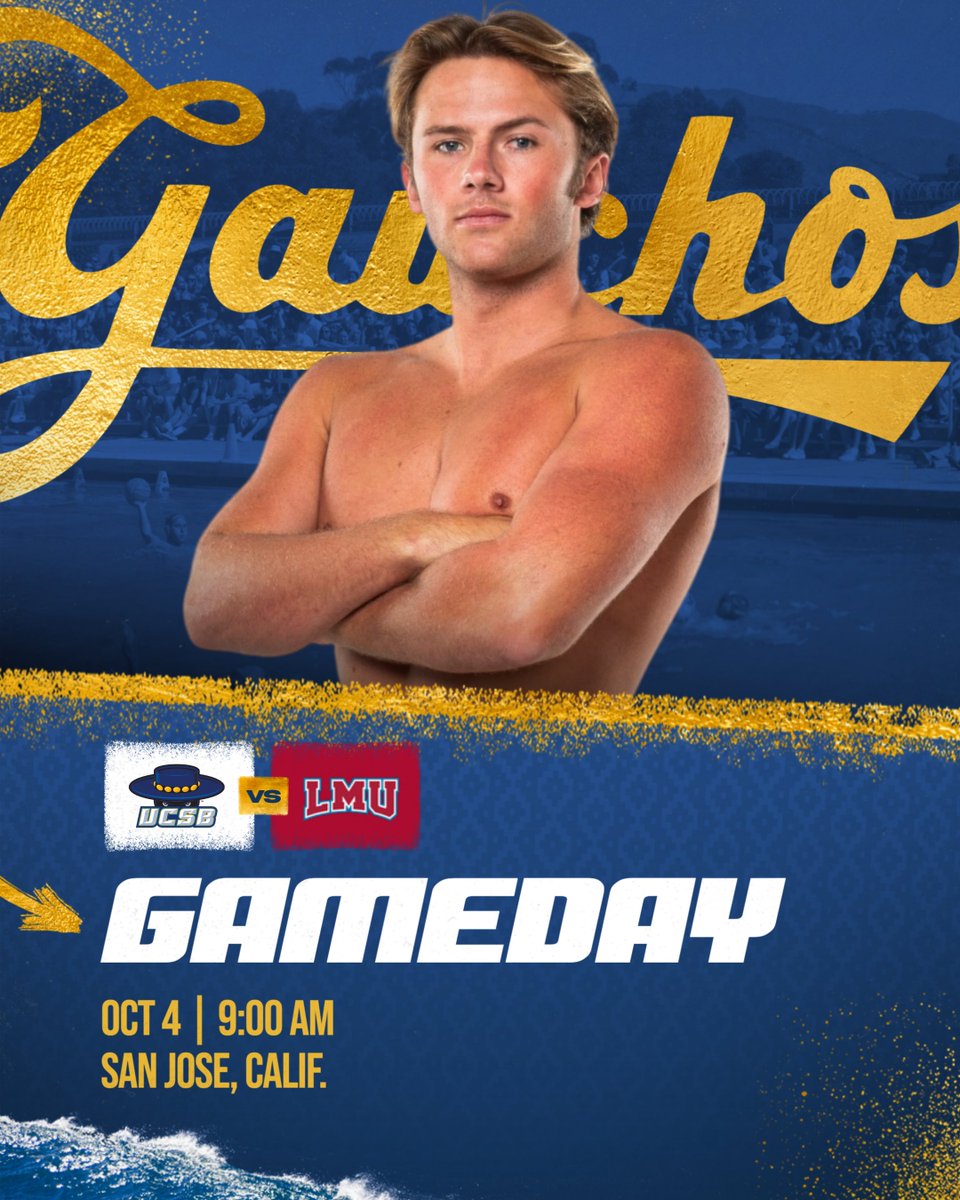 Up and at it 🌅

🆚 No. 11 LMU
🏟️ SRC Pool | San Jose, Calif.
⏰ 9 a.m.

#GoGauchos