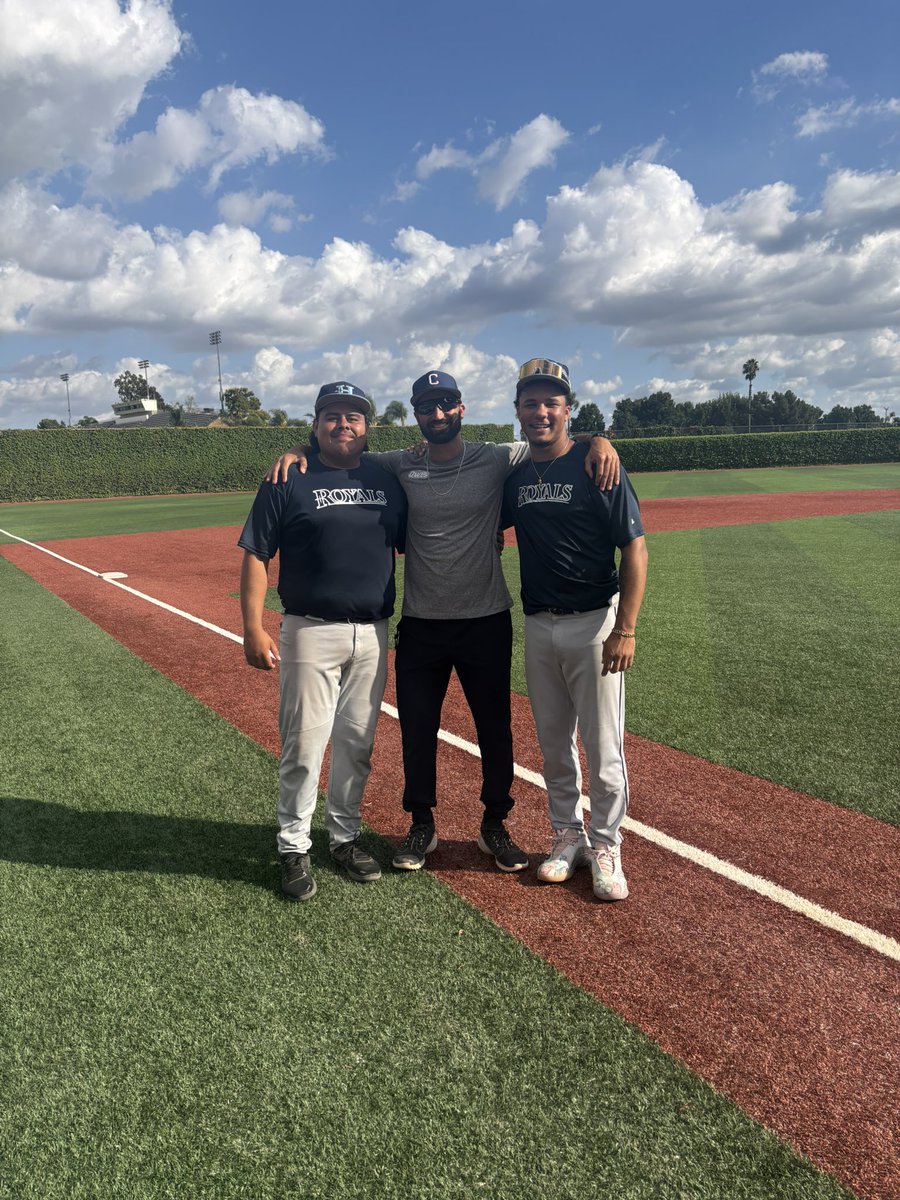 Different colors (for all of us), same great dudes and players. 

Great day at “The Nest” hosting a first class <a href="/HIUBaseball/">HIU Baseball</a> squad!